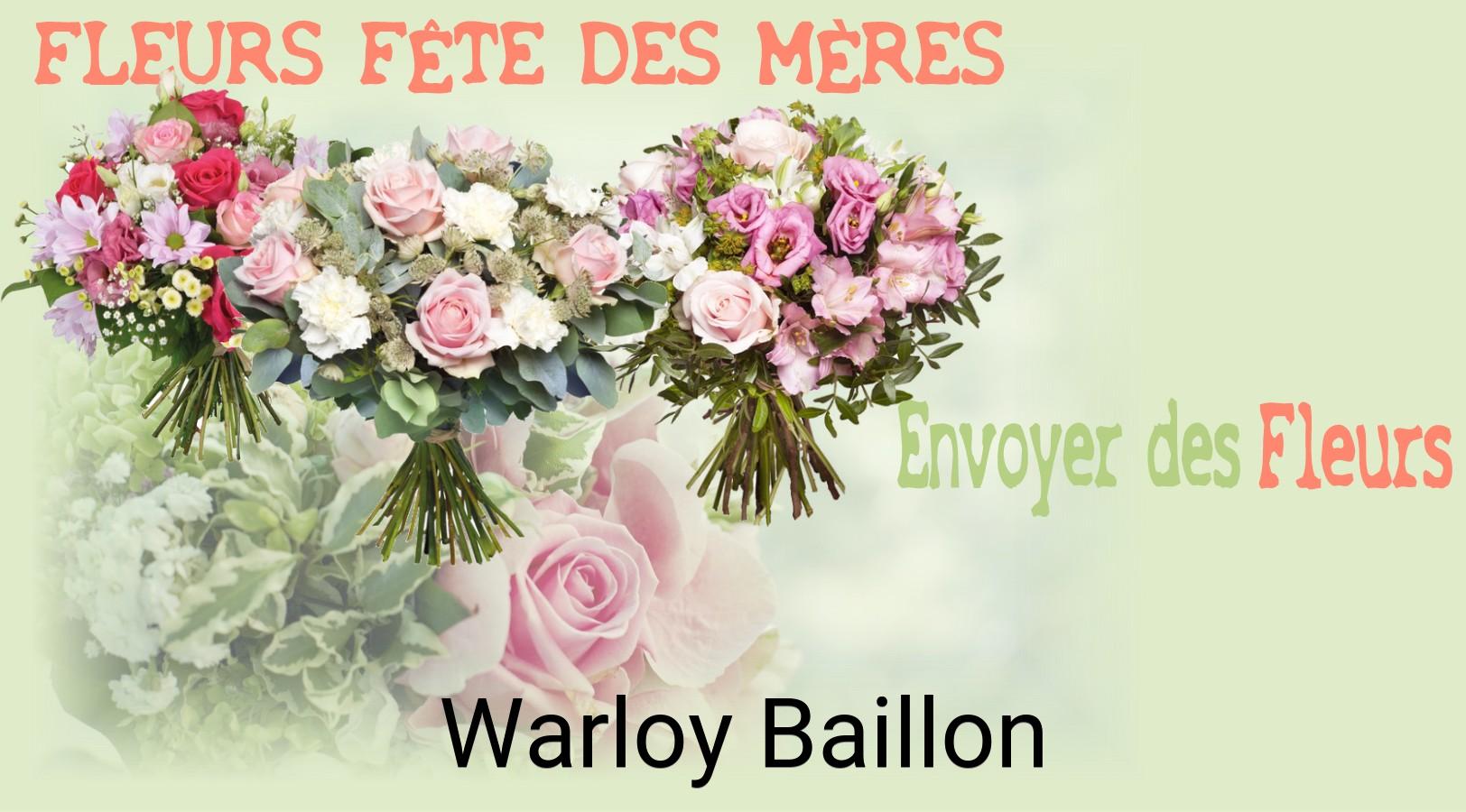 Bouquet de Fête des Mères livré à Warloy-Baillon